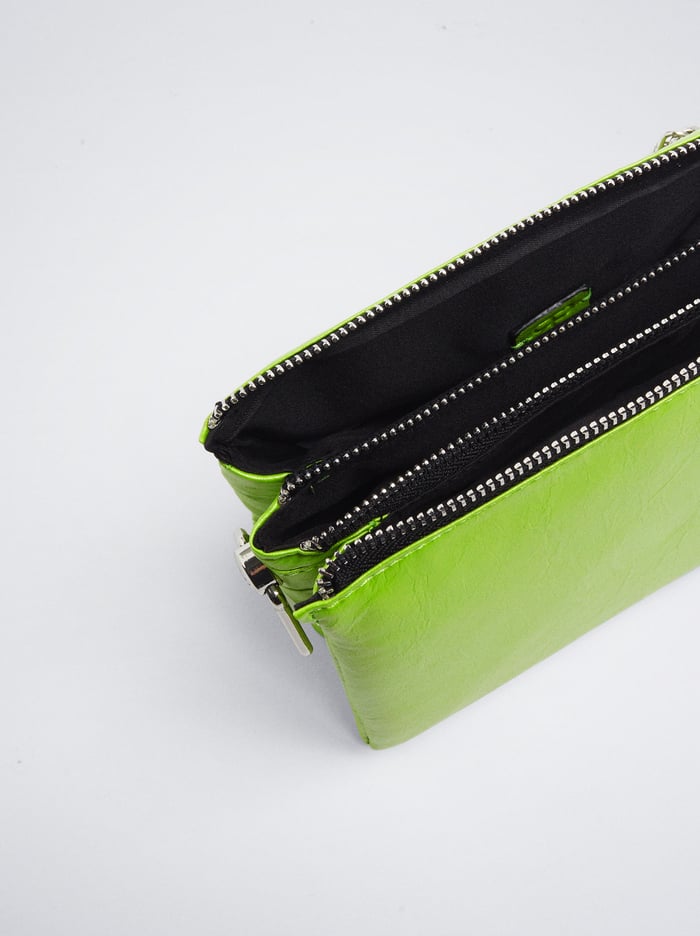 Parfois Metallic Crossbody Kabelka Damske Zelene | Slovensko-BNKG10237