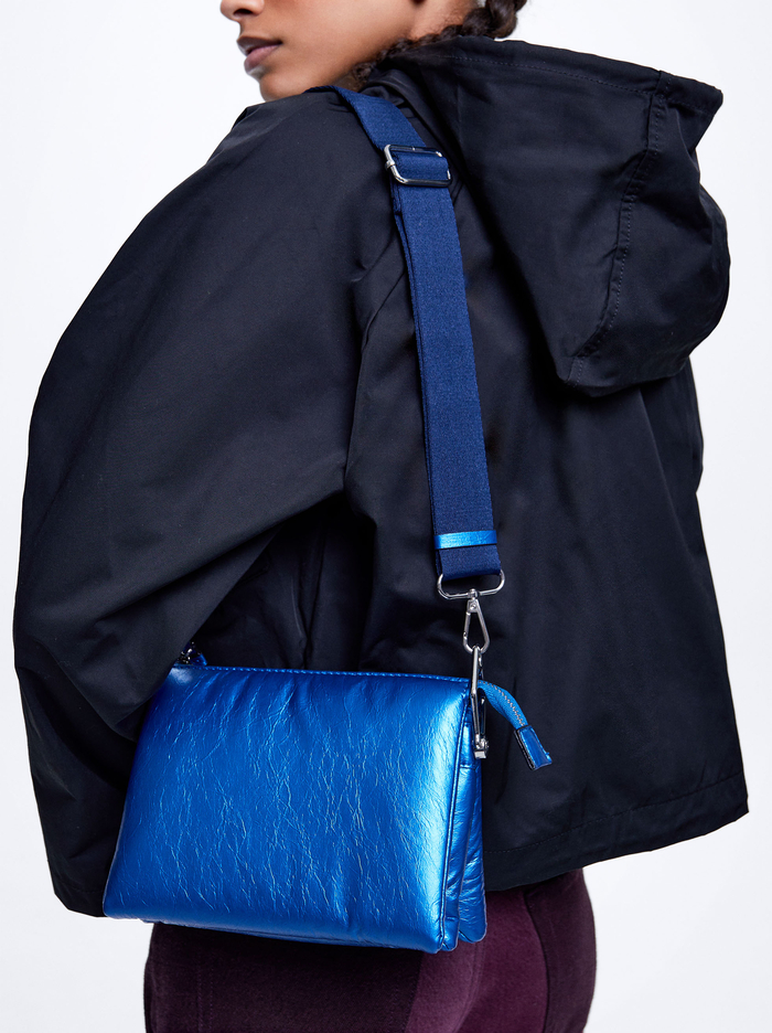 Parfois Metallic Crossbody Kabelka Damske Modre | Slovensko-LFRJ13684