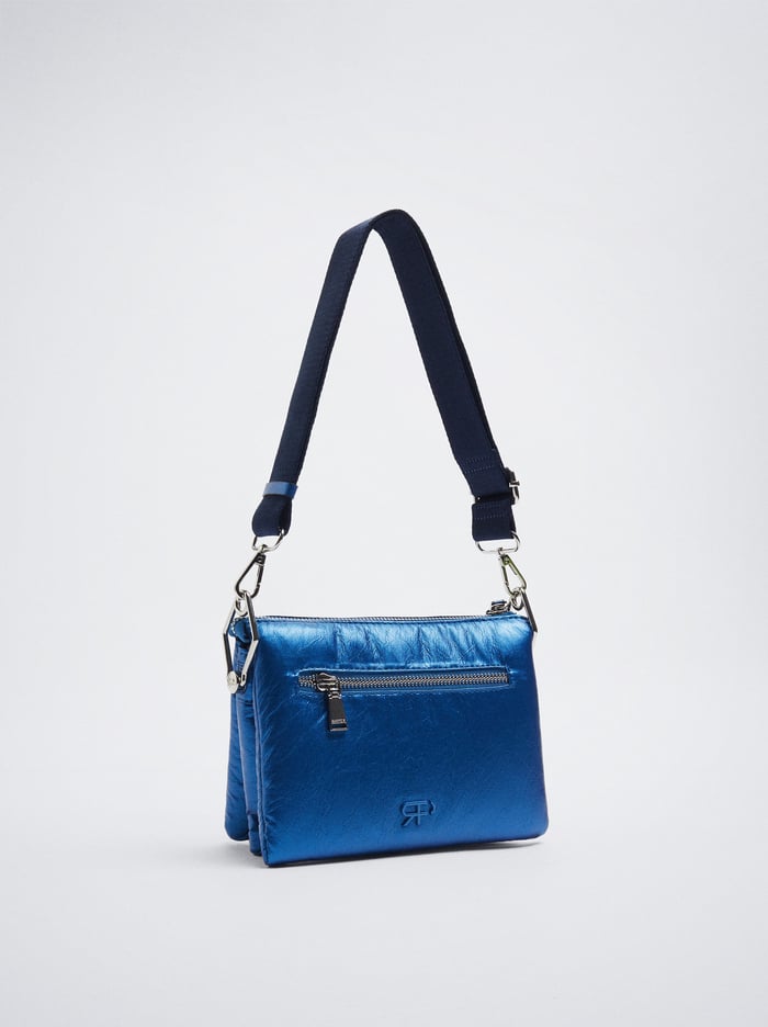 Parfois Metallic Crossbody Kabelka Damske Modre | Slovensko-LFRJ13684