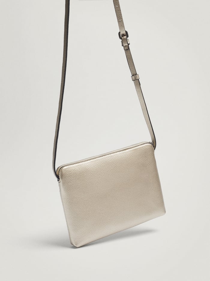 Parfois Metallic Crossbody Kabelka Damske Strieborne | Slovensko-SRIE36712