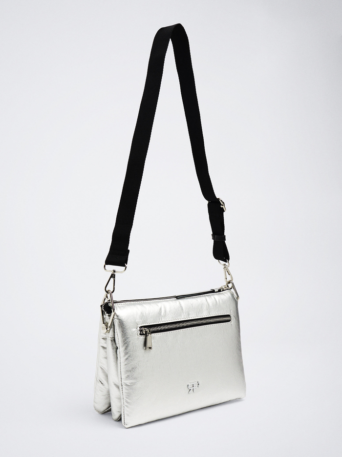Parfois Metallic Crossbody Kabelka Damske Strieborne | Slovensko-YOIL45297
