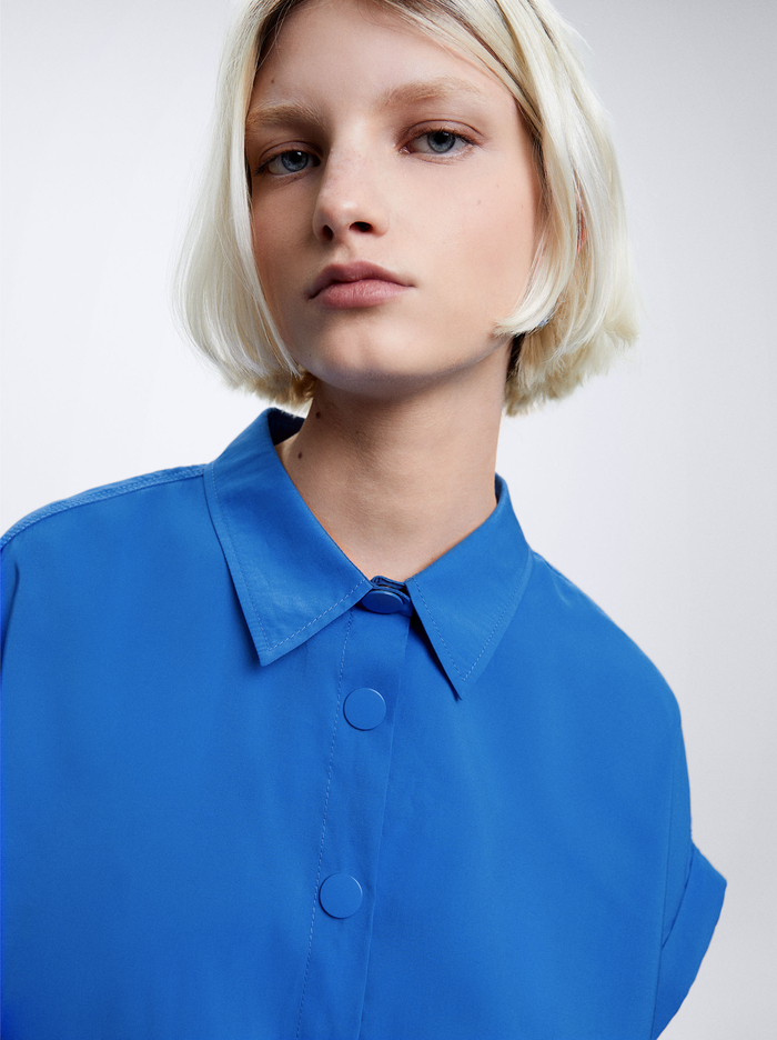 Parfois Modal Kratke-Sleeved Kosele Damske Modre | Slovensko-IWDX82310