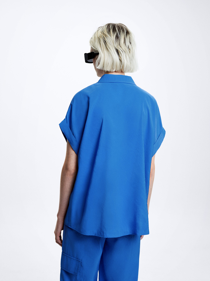 Parfois Modal Kratke-Sleeved Kosele Damske Modre | Slovensko-IWDX82310