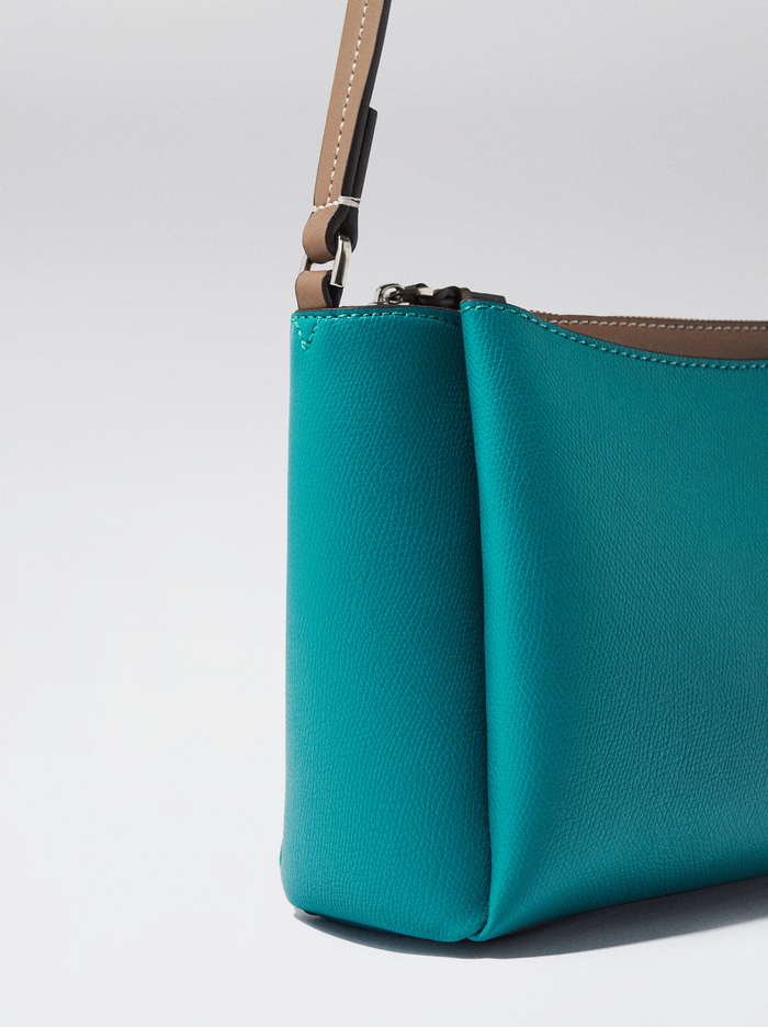 Parfois Multi-Pocket Crossbody Kabelka Damske Tyrkysové | Slovensko-FALK18659