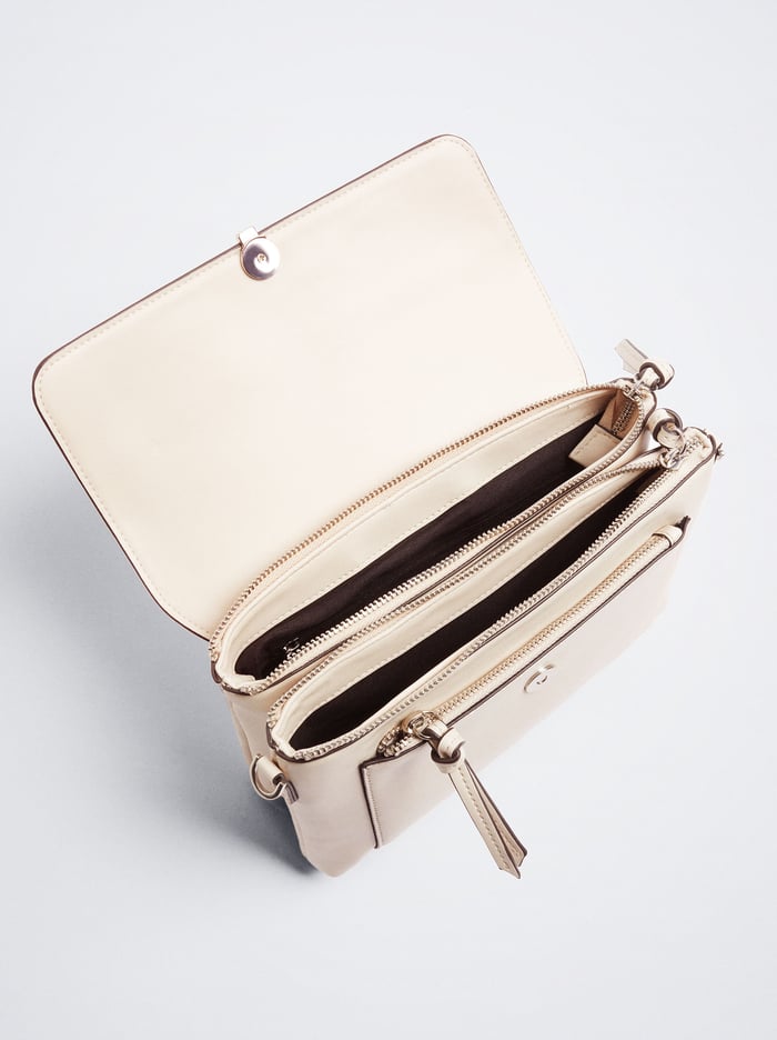 Parfois Multi-Pocket Crossbody Kabelka Damske Béžové | Slovensko-GZEU35190