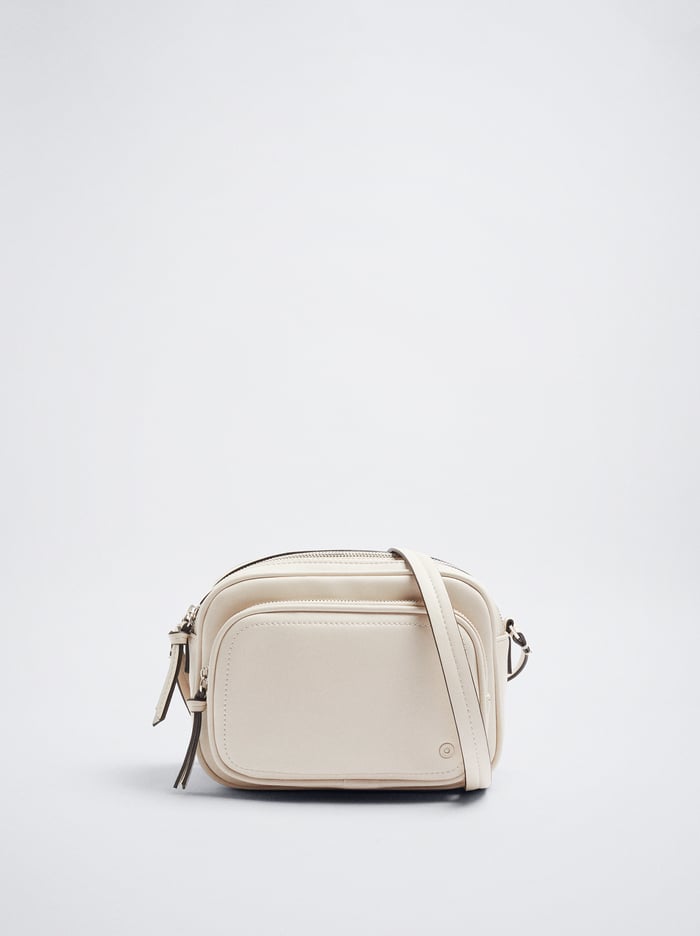 Parfois Multi-Pocket Crossbody Kabelka Damske Biele | Slovensko-IXLU72638