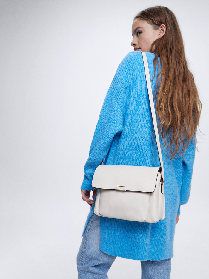 Parfois Multi-Pocket Crossbody Kabelka Damske Biele | Slovensko-TVLQ07436
