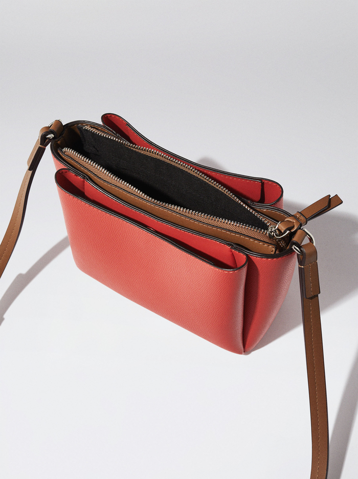 Parfois Multi-Pocket Crossbody Kabelka Damske Koralove | Slovensko-UHZN46097