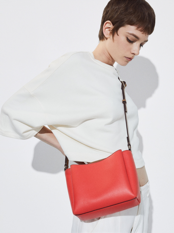 Parfois Multi-Pocket Crossbody Kabelka Damske Koralove | Slovensko-UHZN46097
