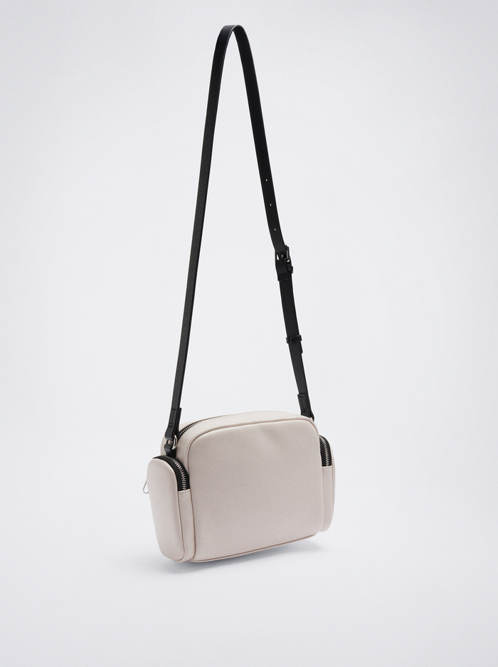 Parfois Multipocket Crossbody Kabelka Damske Biele | Slovensko-ZJLX19620