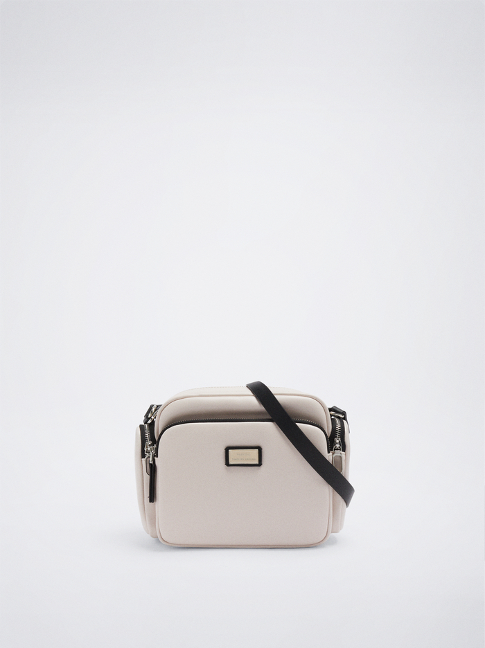 Parfois Multipocket Crossbody Kabelka Damske Biele | Slovensko-ZJLX19620