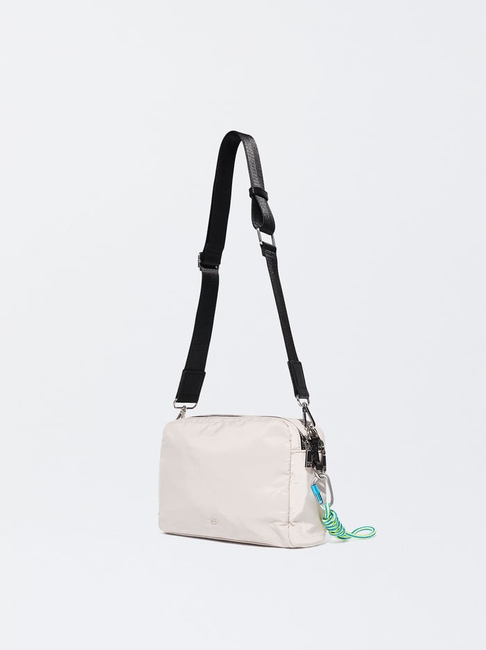 Parfois Nylon Crossbody Kabelka Damske Biele | Slovensko-HTMR83054