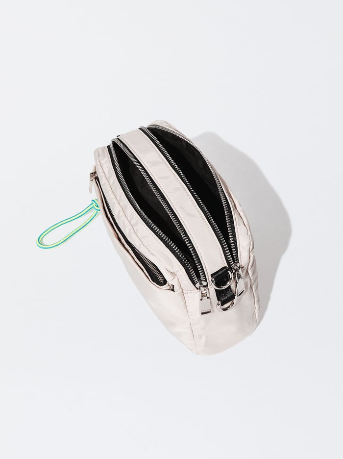 Parfois Nylon Crossbody Kabelka Damske Biele | Slovensko-HTMR83054