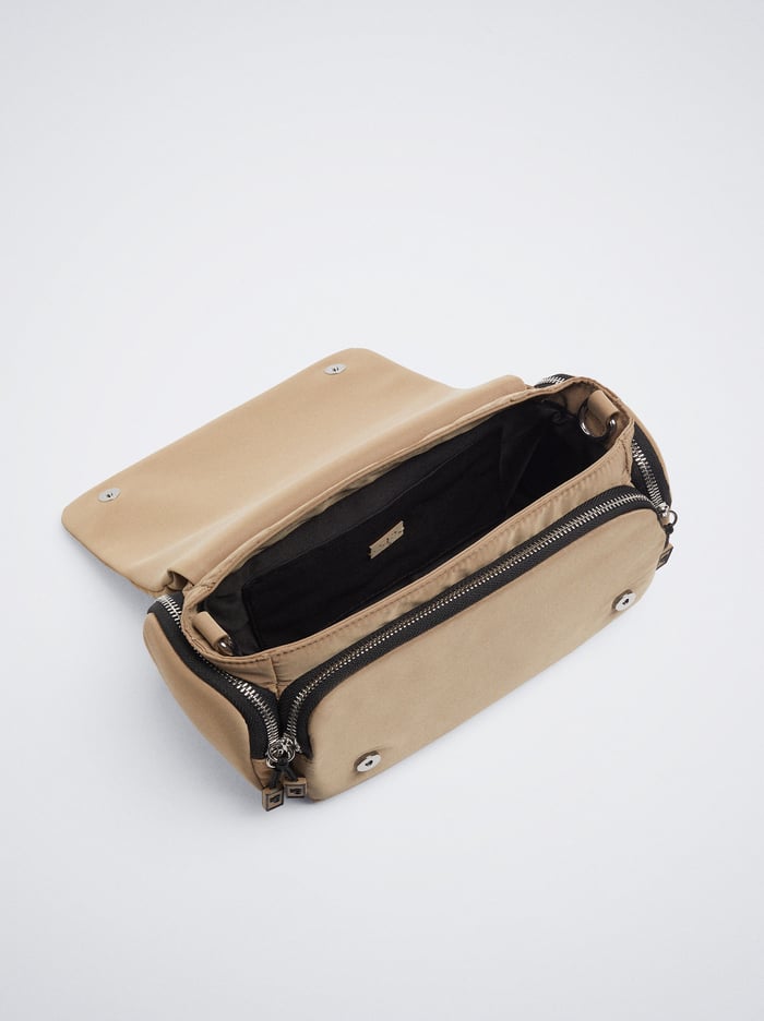 Parfois Nylon Crossbody Kabelka Damske Hnede | Slovensko-ZWLQ31207
