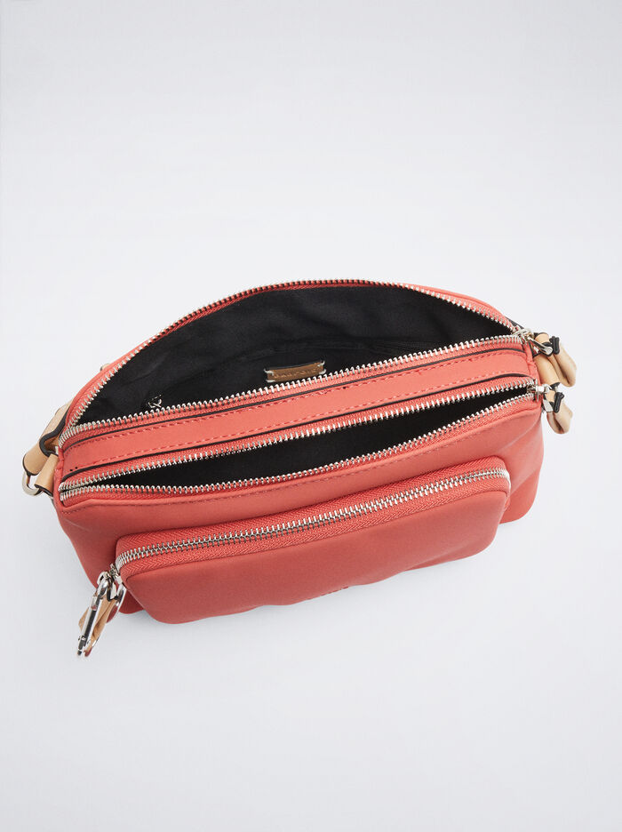Parfois Nylon-Effect Crossbody Kabelka Damske Koralove | Slovensko-HLPI93168