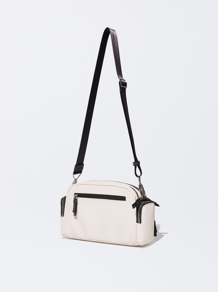 Parfois Nylon-Effect Crossbody Kabelka Damske Béžové | Slovensko-IHZP24590