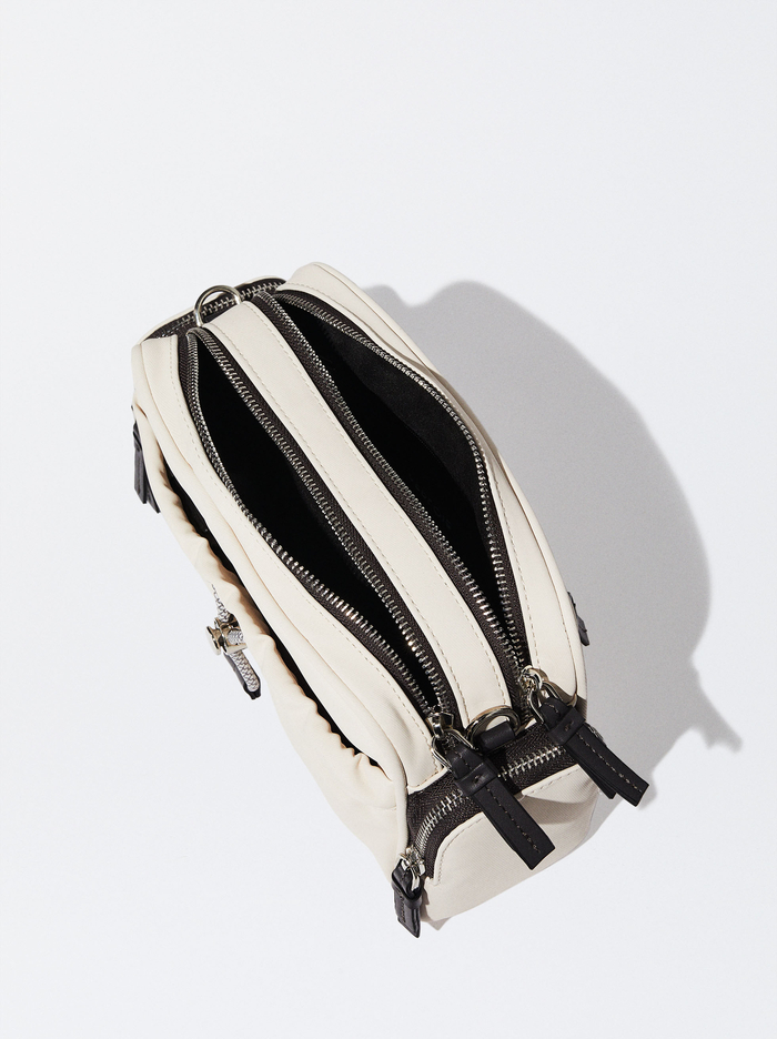 Parfois Nylon-Effect Crossbody Kabelka Damske Béžové | Slovensko-IHZP24590