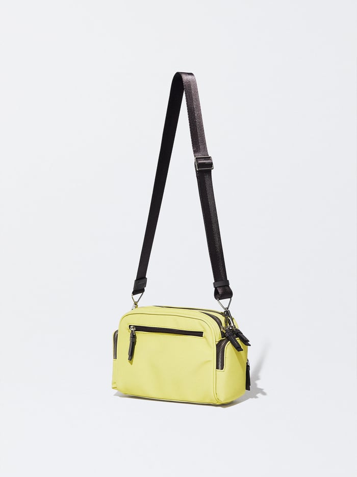 Parfois Nylon-Effect Crossbody Kabelka Damske Žlté | Slovensko-OSCY06952