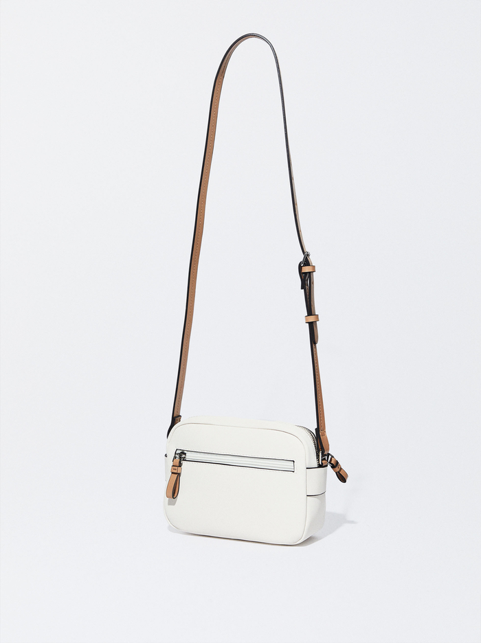 Parfois Nylon-Effect Crossbody Kabelka Damske Biele | Slovensko-PWFS08416