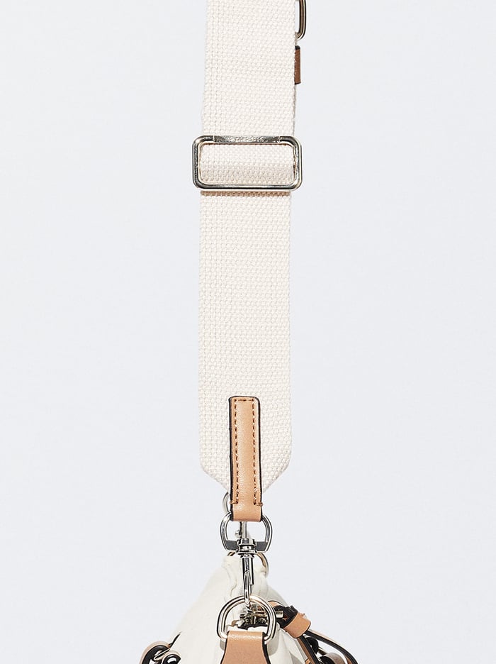 Parfois Nylon-Effect Personalised Prenosná Taška Damske Biele | Slovensko-PDFG58431