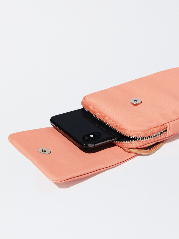 Parfois Nylon-Effect Taska Na Mobil Damske Koralove | Slovensko-UHOW74250