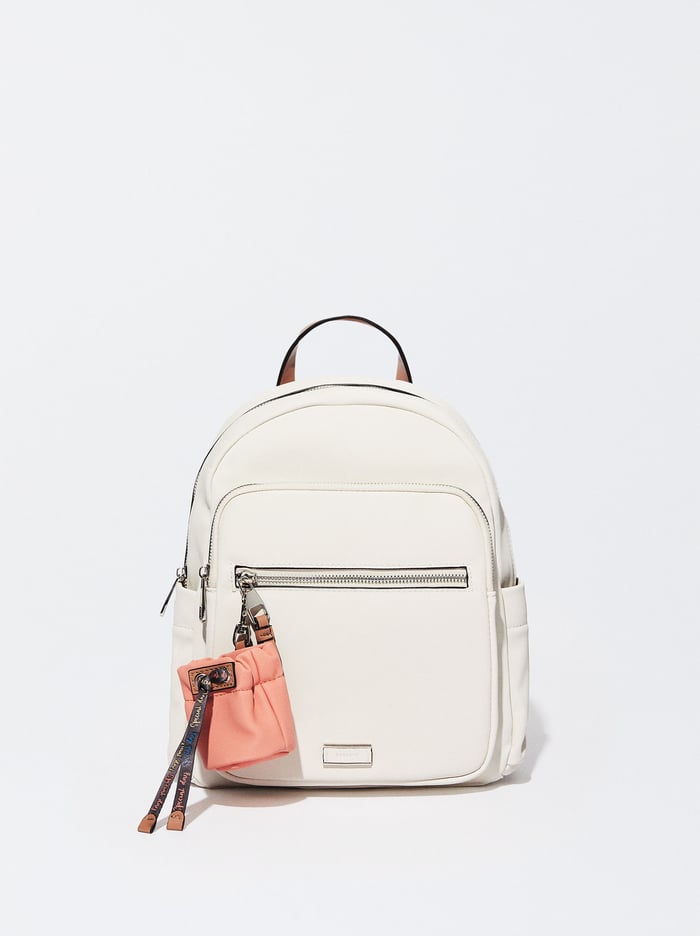 Parfois Nylon-Effect With Detachable Coin Purse Batohy Damske Biele | Slovensko-VIDW81263