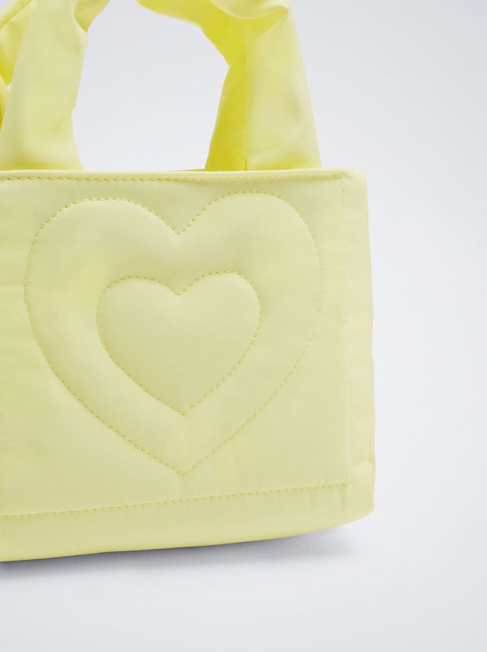 Parfois Nylon Heart Crossbody Kabelka Damske Žlté | Slovensko-GDMJ39065