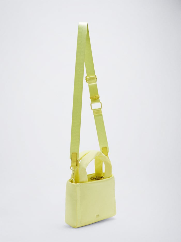 Parfois Nylon Heart Crossbody Kabelka Damske Žlté | Slovensko-GDMJ39065