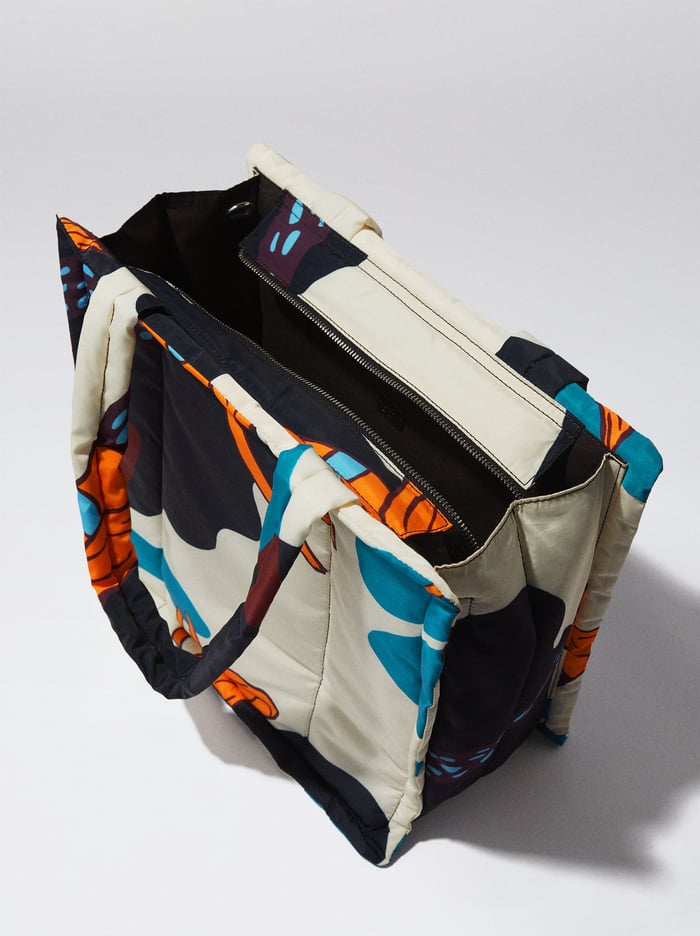 Parfois Nylon Printed Prenosná Taška Damske Viacfarebný | Slovensko-ZNYF64312