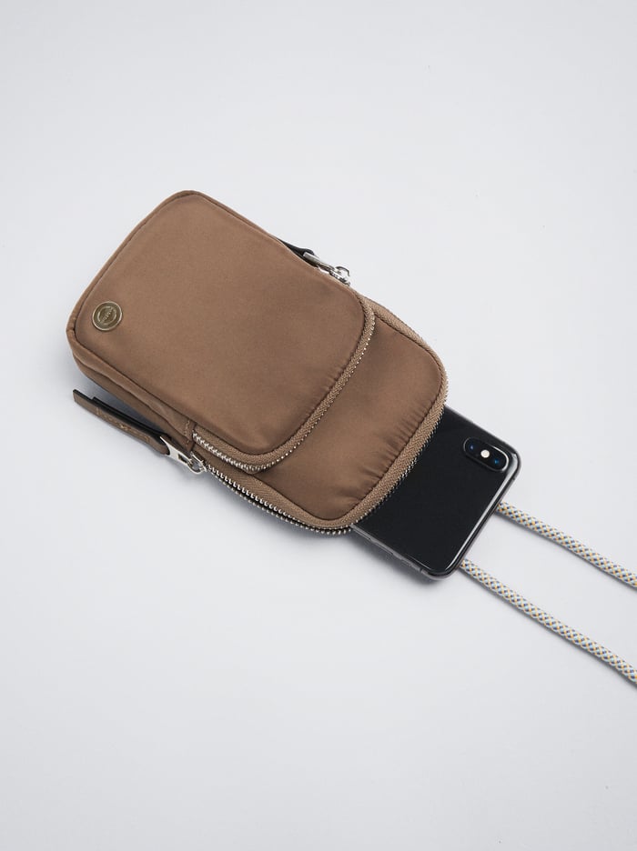 Parfois Nylon Taska Na Mobil Damske Hnede | Slovensko-NHJD34652
