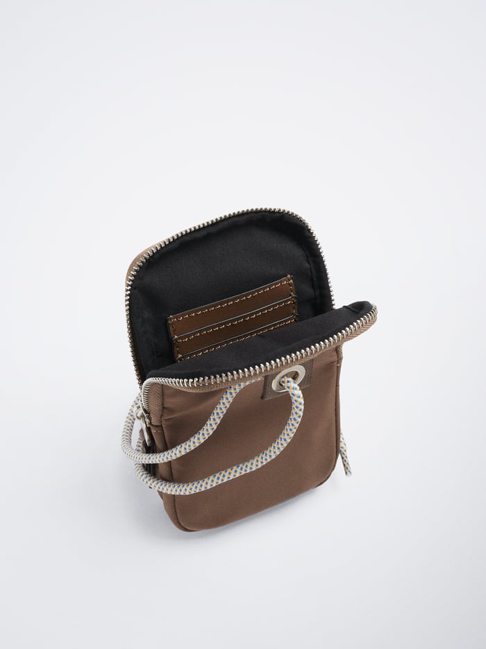 Parfois Nylon Taska Na Mobil Damske Hnede | Slovensko-NHJD34652