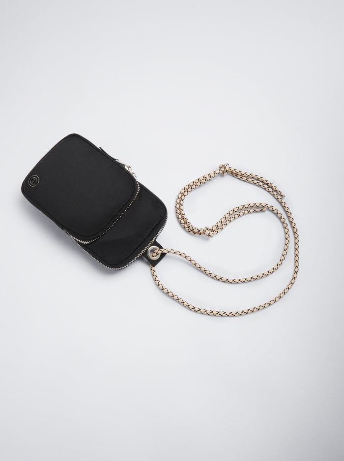 Parfois Nylon Taska Na Mobil Damske Čierne | Slovensko-ORNF98320
