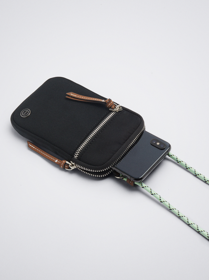 Parfois Nylon Taska Na Mobil Damske Čierne | Slovensko-ZTSY52860