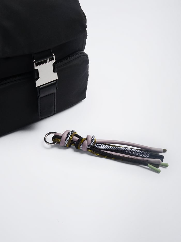 Parfois Nylon With Pendant Batohy Damske Čierne | Slovensko-FZPE89467
