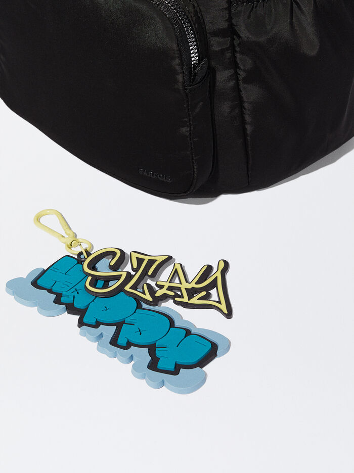 Parfois Nylon With Pendant Batohy Damske Čierne | Slovensko-QCWJ83427