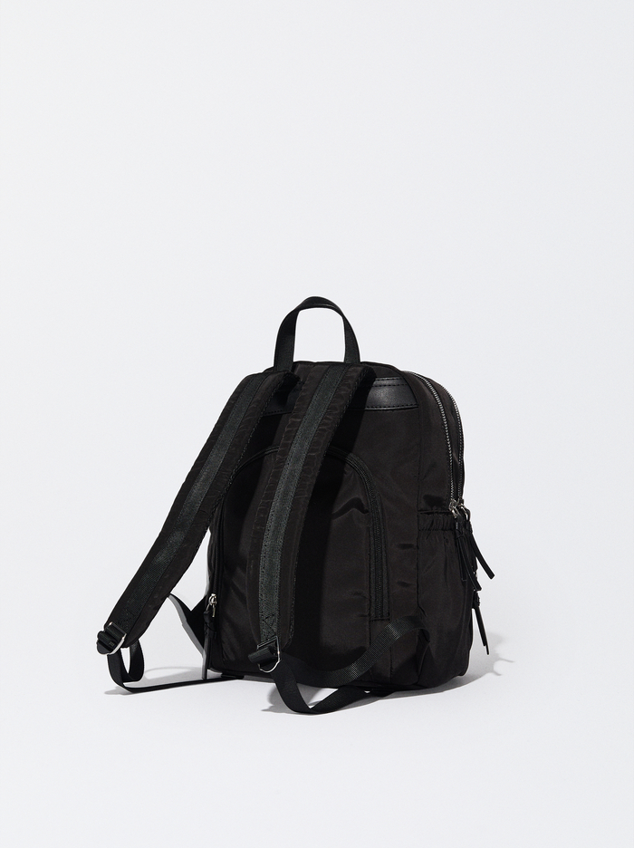 Parfois Nylon With Pendant Batohy Damske Čierne | Slovensko-QCWJ83427