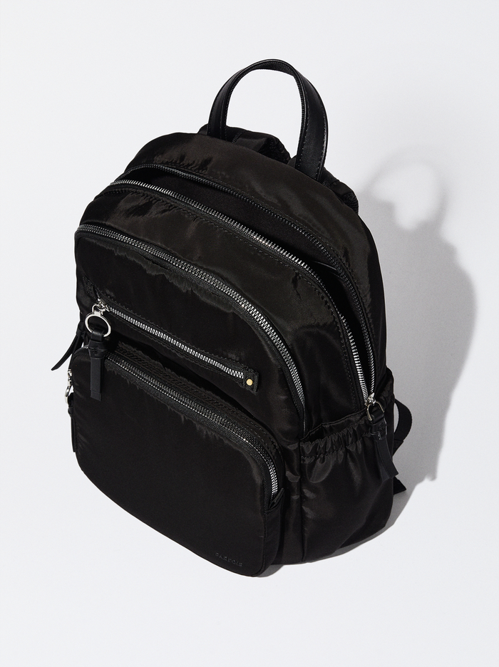 Parfois Nylon With Pendant Batohy Damske Čierne | Slovensko-QCWJ83427