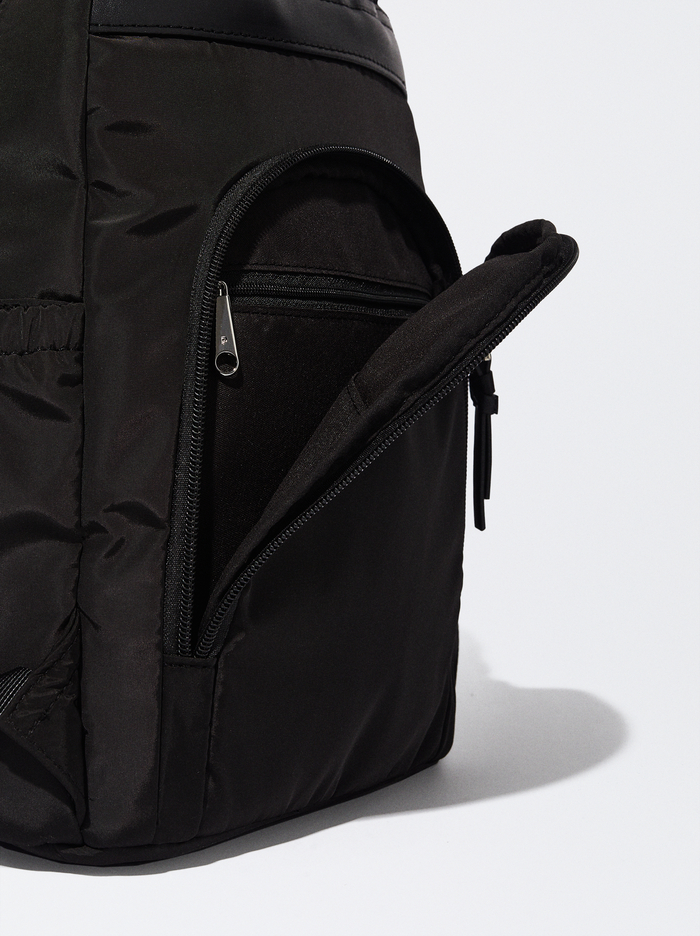Parfois Nylon With Pendant Batohy Damske Čierne | Slovensko-QCWJ83427