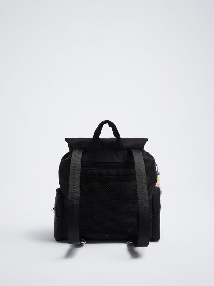 Parfois Nylon With Pendant Batohy Damske Čierne | Slovensko-TOYF92038
