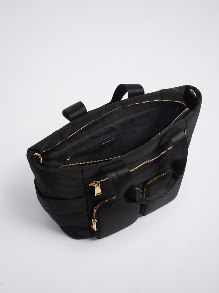 Parfois Nylon With Pendant Nákupné Tašky Damske Čierne | Slovensko-PVQX31820