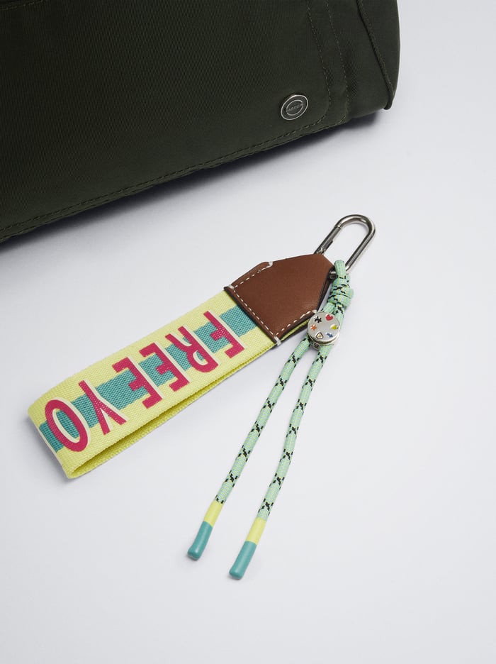 Parfois Nylon With Pendant Prenosná Taška Damske Hnedožltý | Slovensko-ABRZ43865