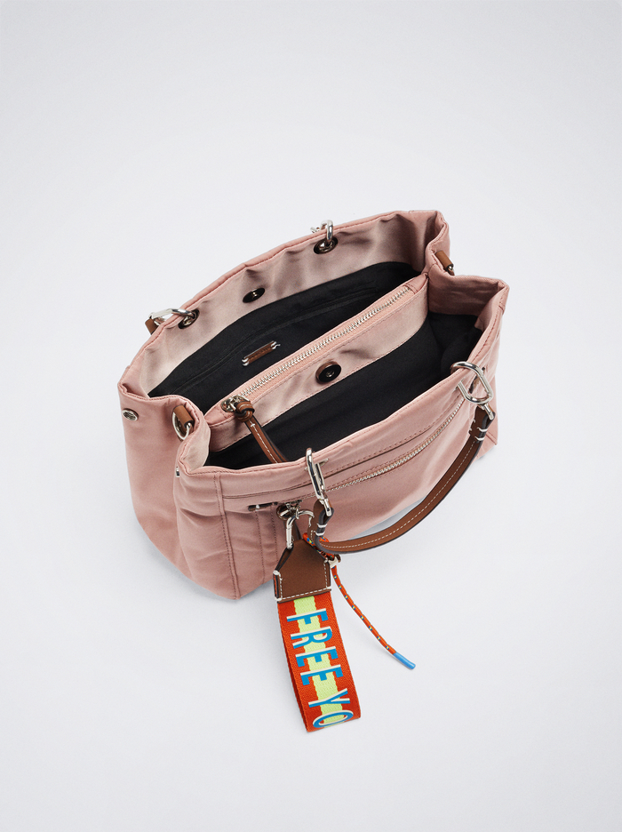 Parfois Nylon With Pendant Prenosná Taška Damske Ruzove | Slovensko-RFOJ97086