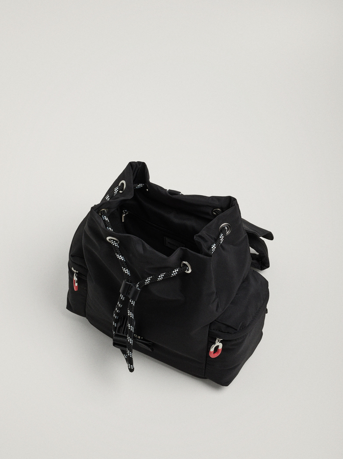 Parfois Nylon With Prackou Batohy Damske Čierne | Slovensko-ODXZ73169
