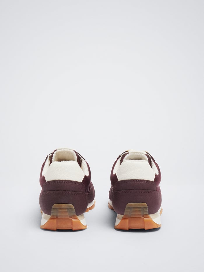 Parfois Online Exclusive - Bežecké Nylon Tenisky Damske Bordove | Slovensko-BLYK38215