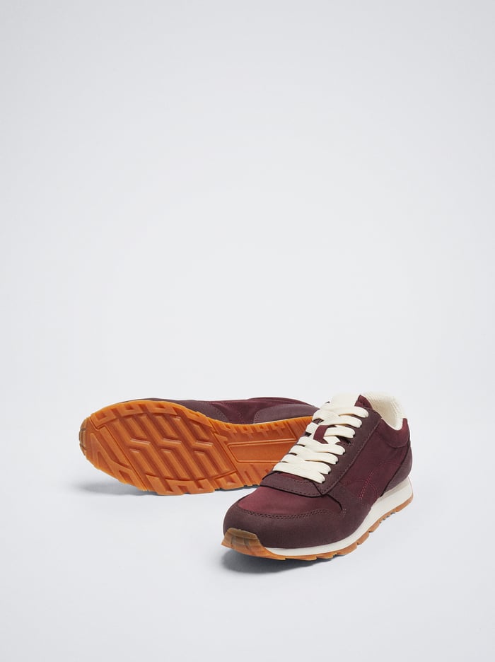 Parfois Online Exclusive - Bežecké Nylon Tenisky Damske Bordove | Slovensko-BLYK38215