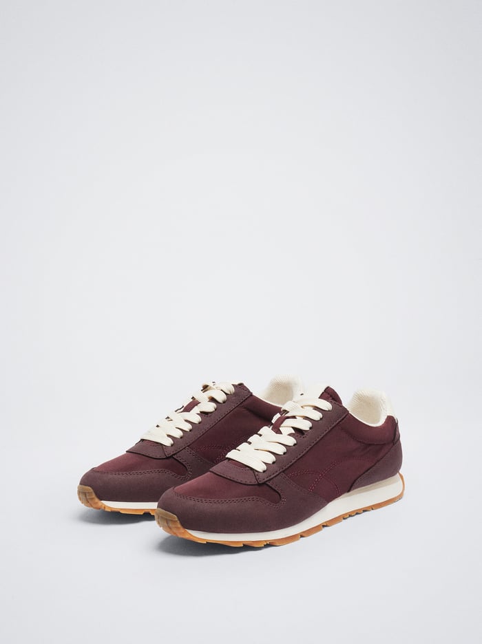 Parfois Online Exclusive - Bežecké Nylon Tenisky Damske Bordove | Slovensko-BLYK38215