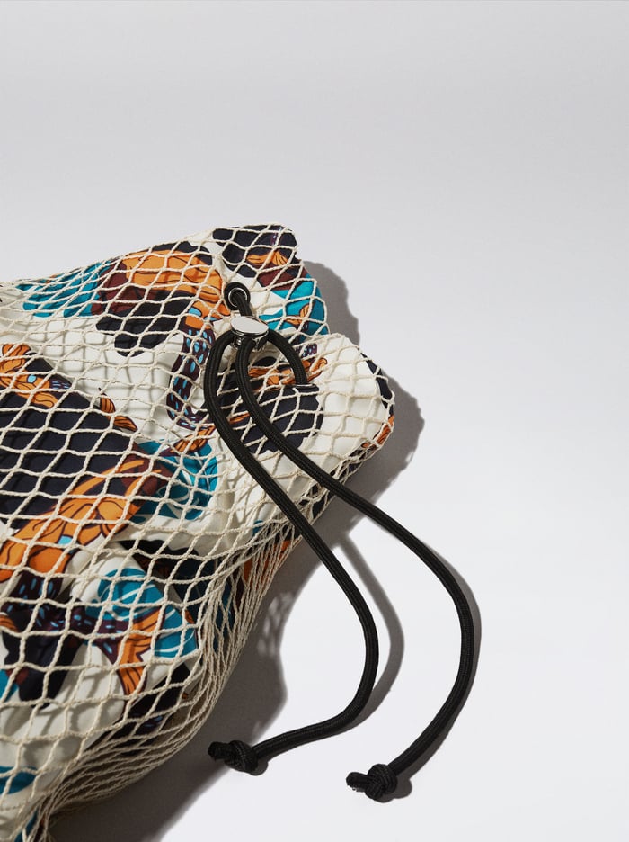 Parfois Online Exclusive - Braided Printed Taška Na Vedro Damske Viacfarebný | Slovensko-YKUA03162