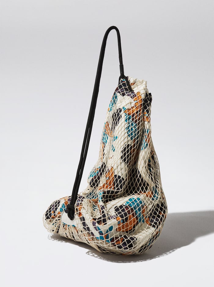 Parfois Online Exclusive - Braided Printed Taška Na Vedro Damske Viacfarebný | Slovensko-YKUA03162