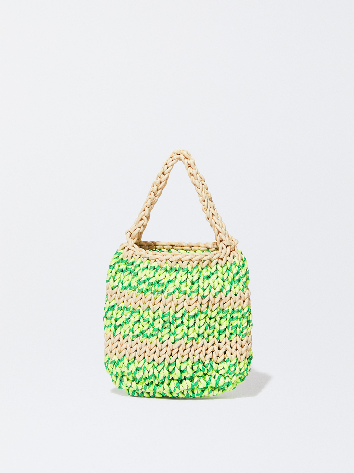 Parfois Online Exclusive - Crochet Crossbody Kabelka Damske Zelene | Slovensko-WIZX29047