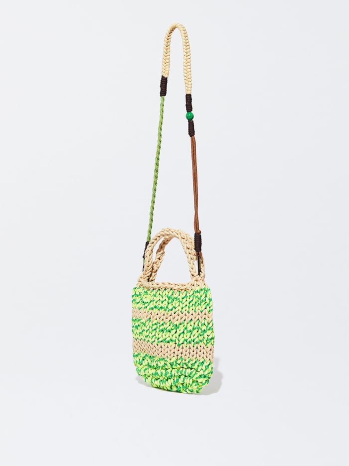 Parfois Online Exclusive - Crochet Crossbody Kabelka Damske Zelene | Slovensko-WIZX29047